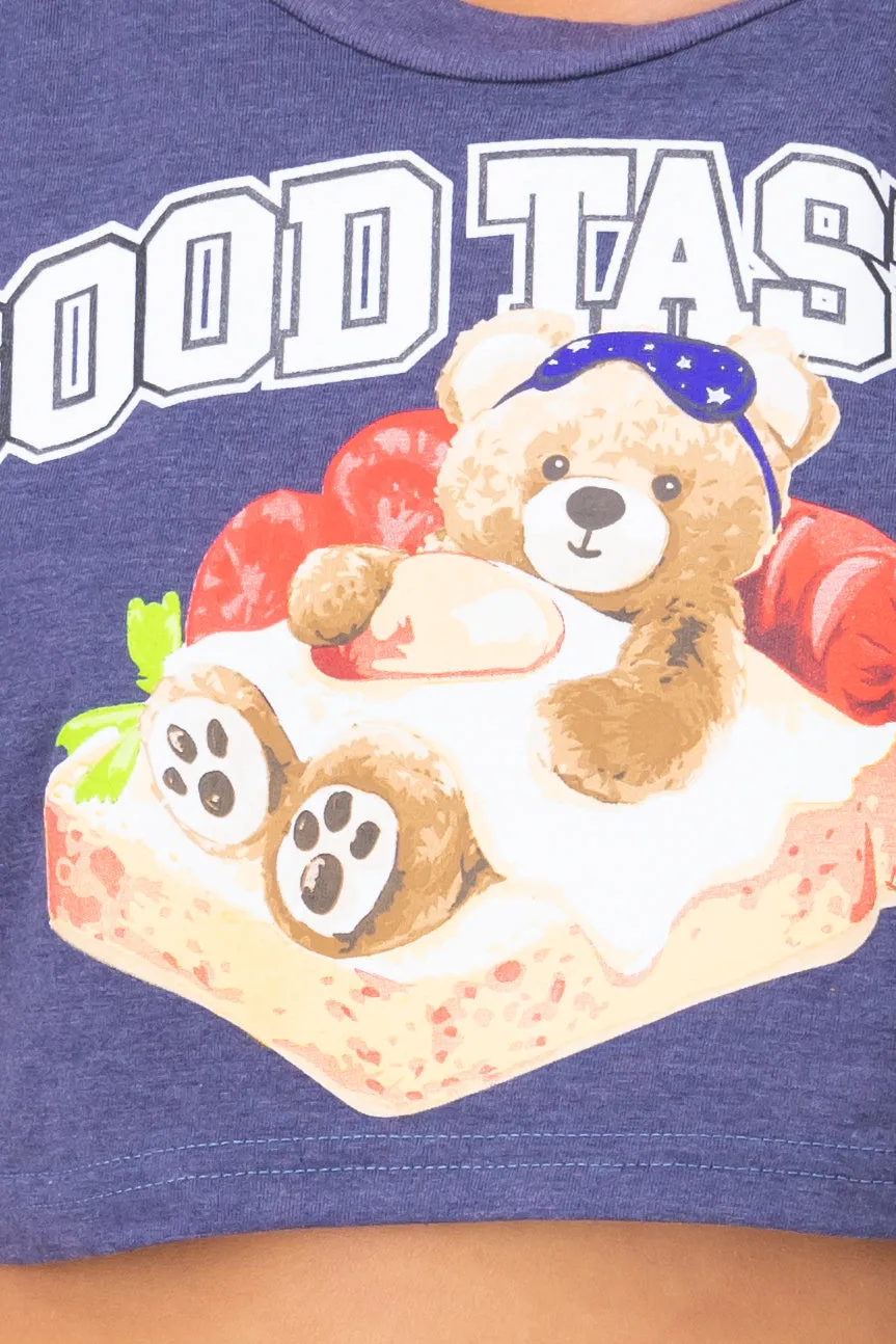 Playera Crop Manga Corta Osito sold by Shasa product image thumbnail 5