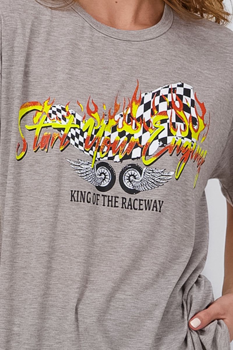 Playera ovesize race sold by Shasa product image thumbnail 5