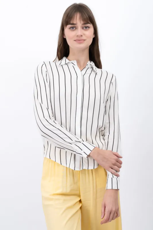 Camisa Larga Oversize Rayas sold by Shasa