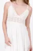 Vestido Midi Detalle Crochet sold by Shasa