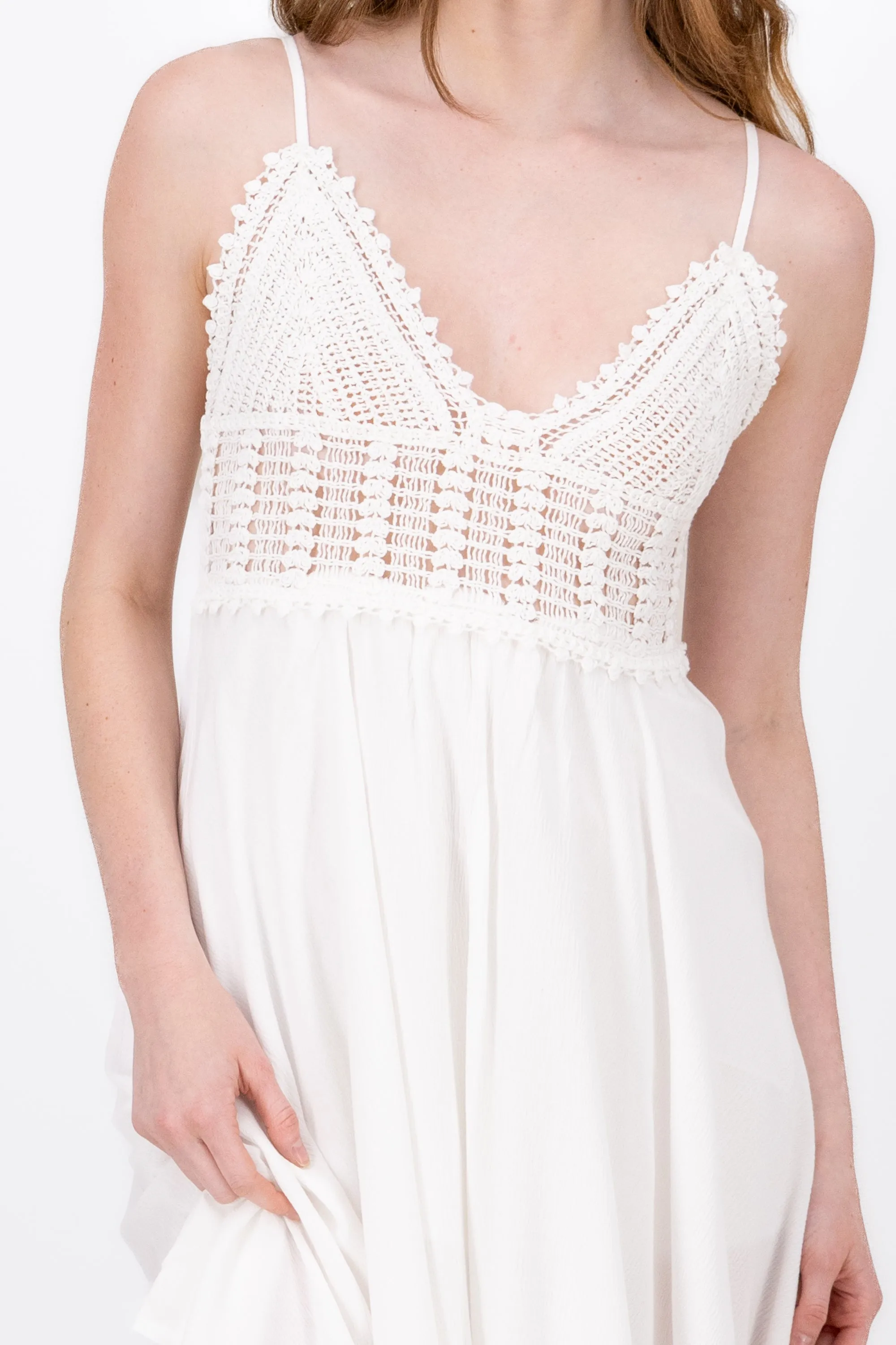 Vestido Midi Detalle Crochet sold by Shasa product image thumbnail 5