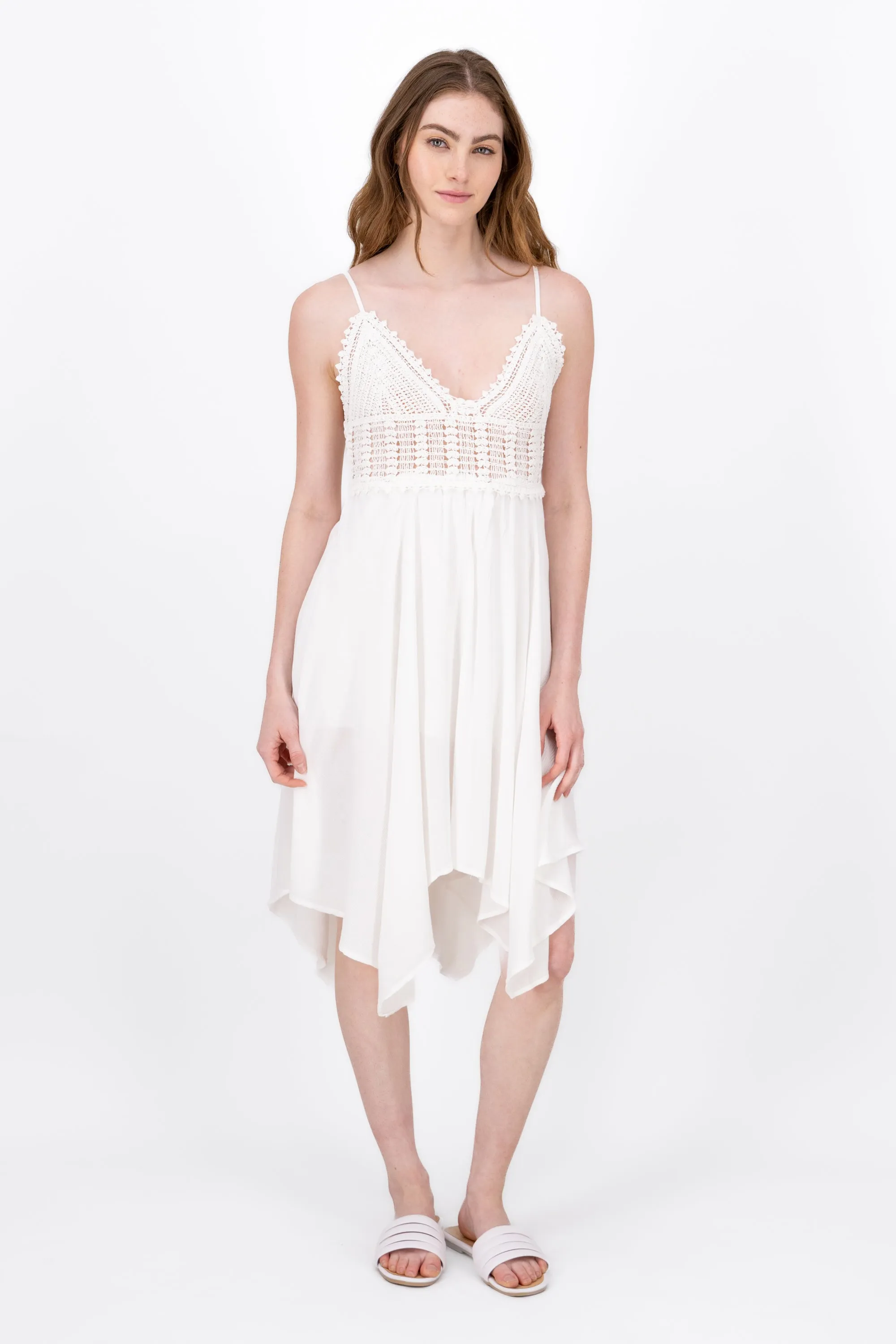Vestido Midi Detalle Crochet sold by Shasa product image thumbnail 2