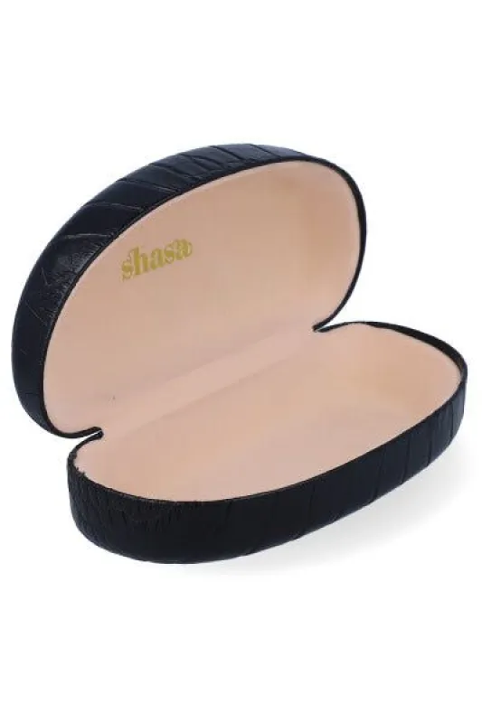 Estuche lentes croco sold by Shasa