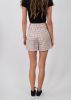Short tiro alto estampado cuadros sold by Shasa