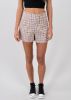 Short tiro alto estampado cuadros sold by Shasa