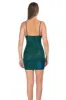 Vestido mini tirantes brillos tornasol sold by Shasa
