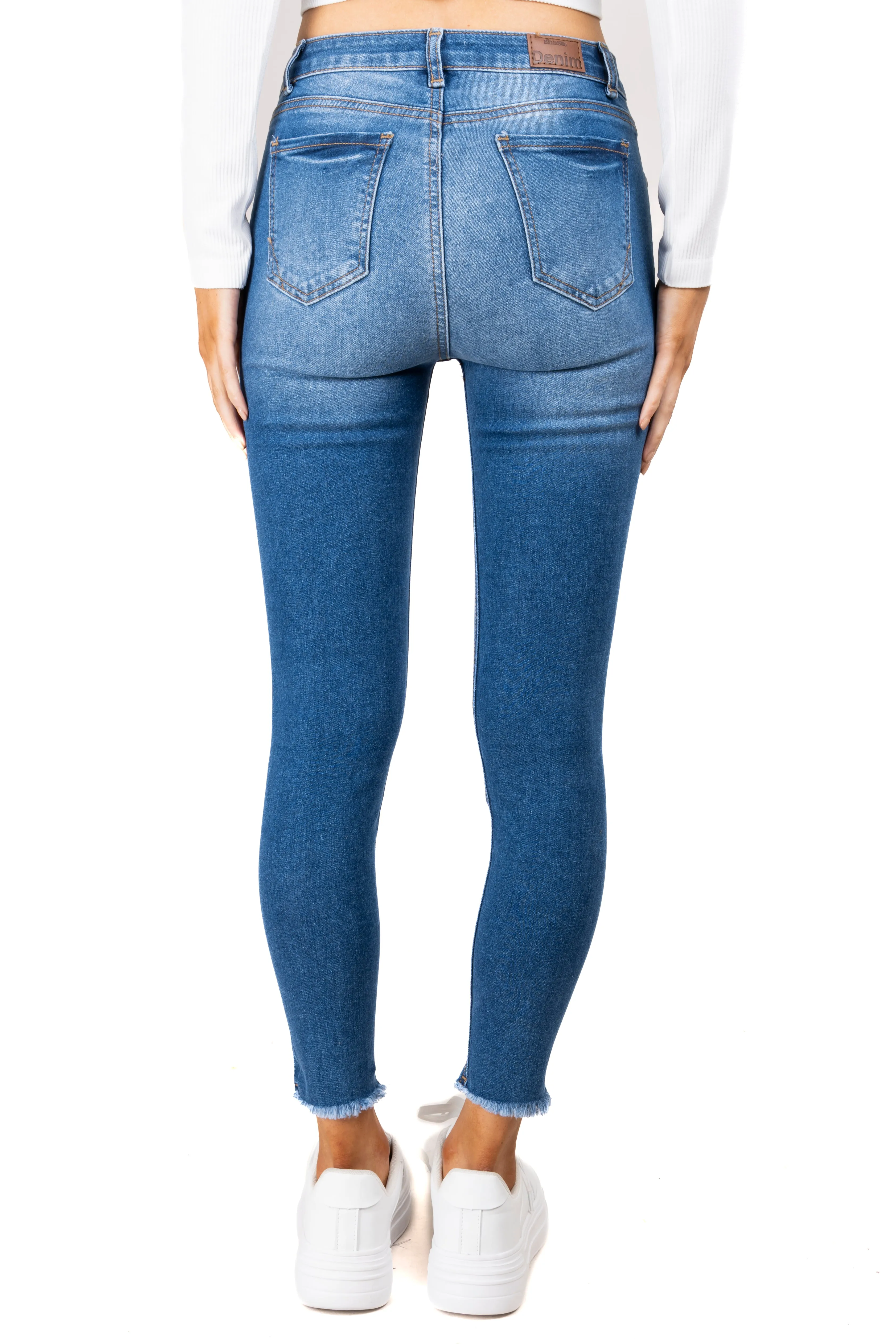 Jeans skinny efecto deslavado sold by Shasa product image thumbnail 4