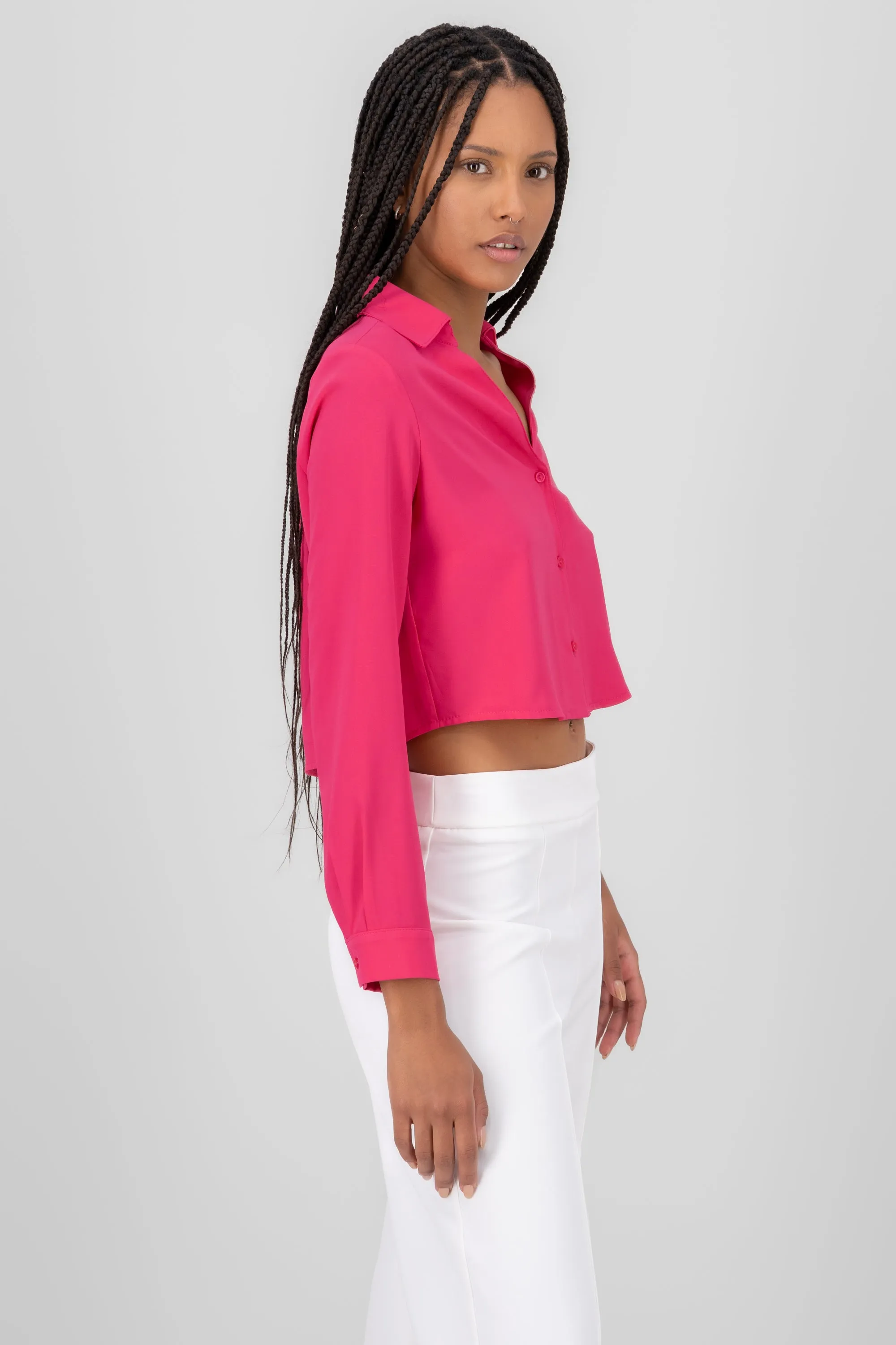 Camisa Crop Escote sold by Shasa product image thumbnail 3