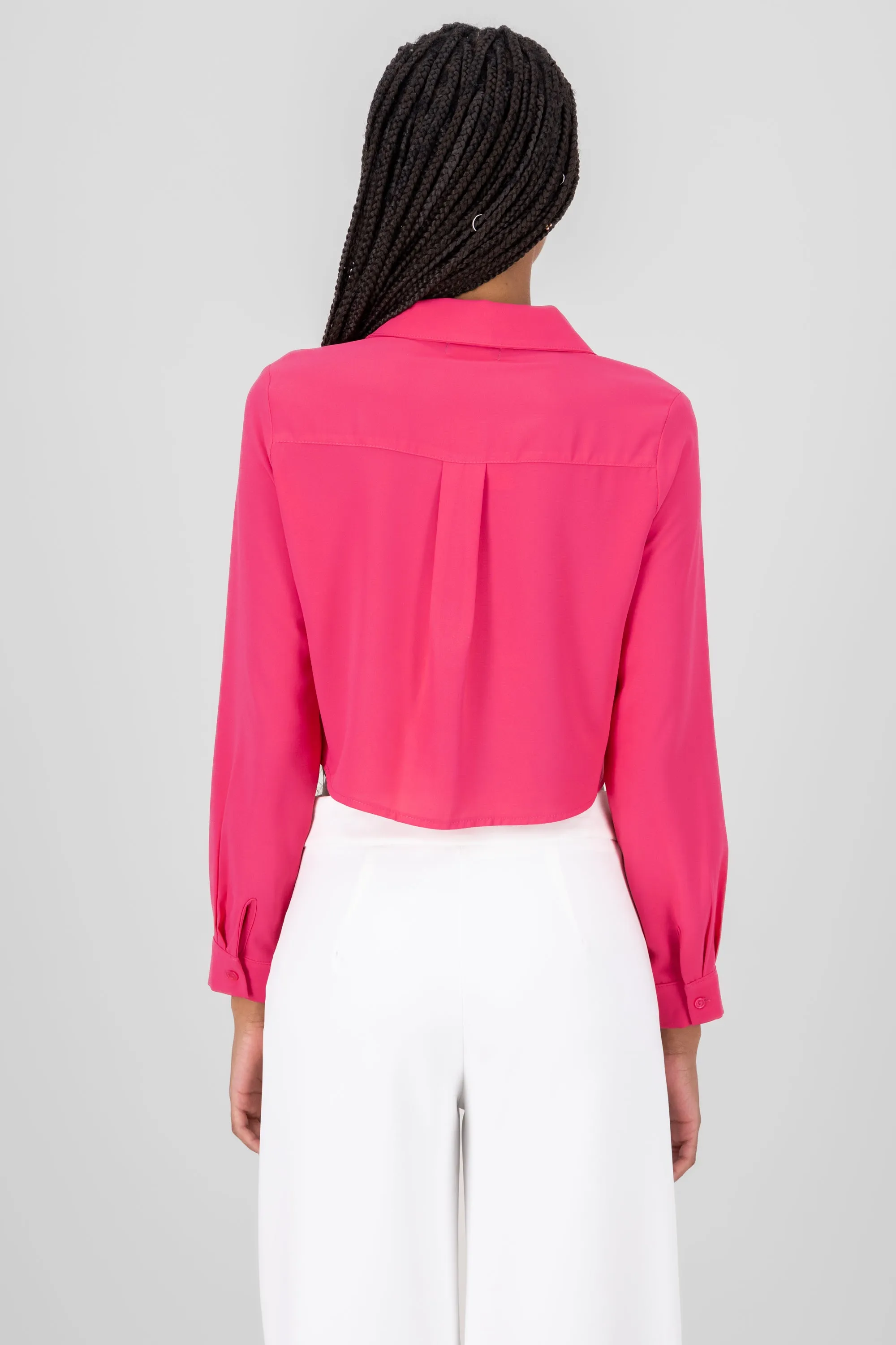 Camisa Crop Escote sold by Shasa product image thumbnail 4
