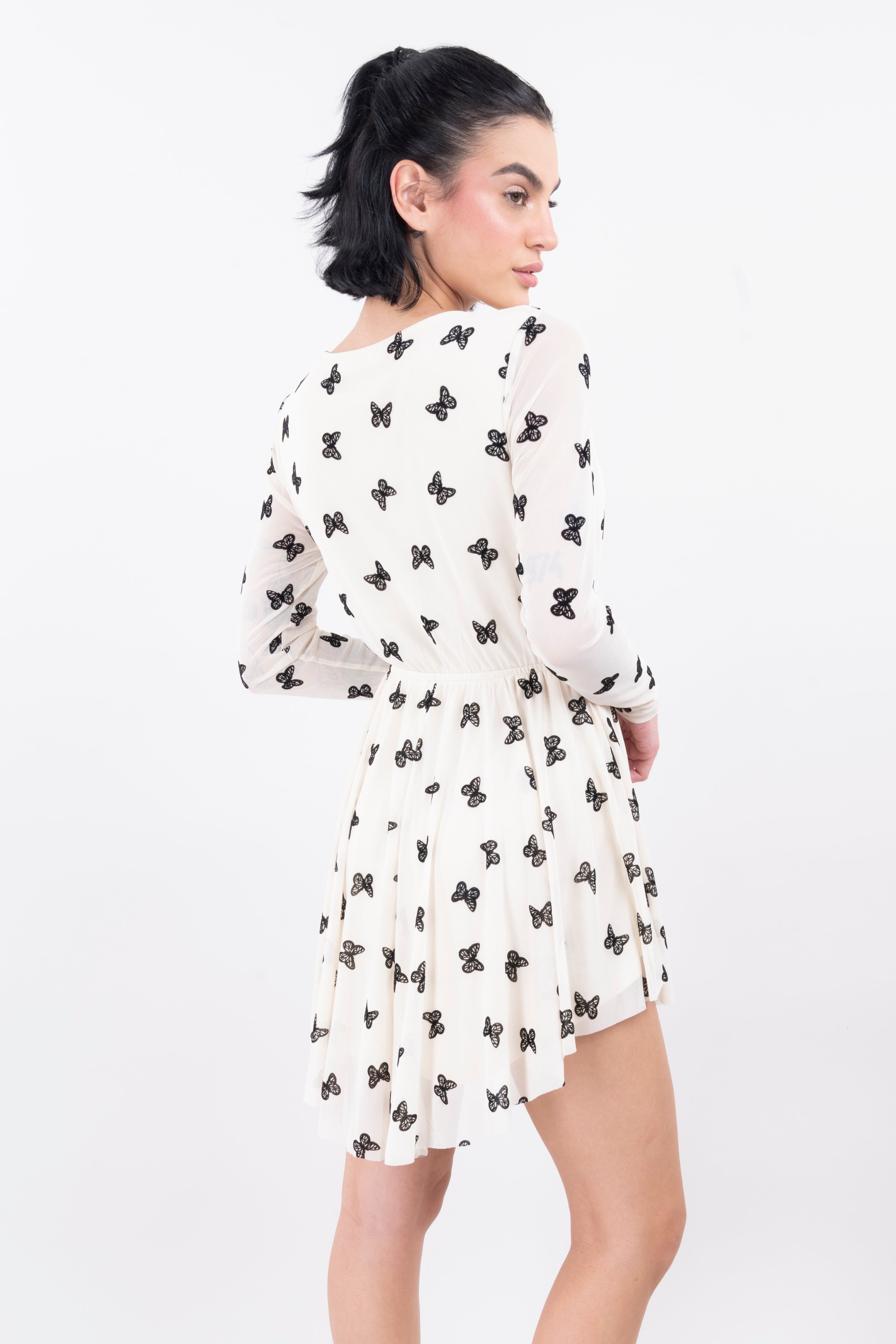 Vestido mini mesh mariposas sold by Shasa product image thumbnail 3