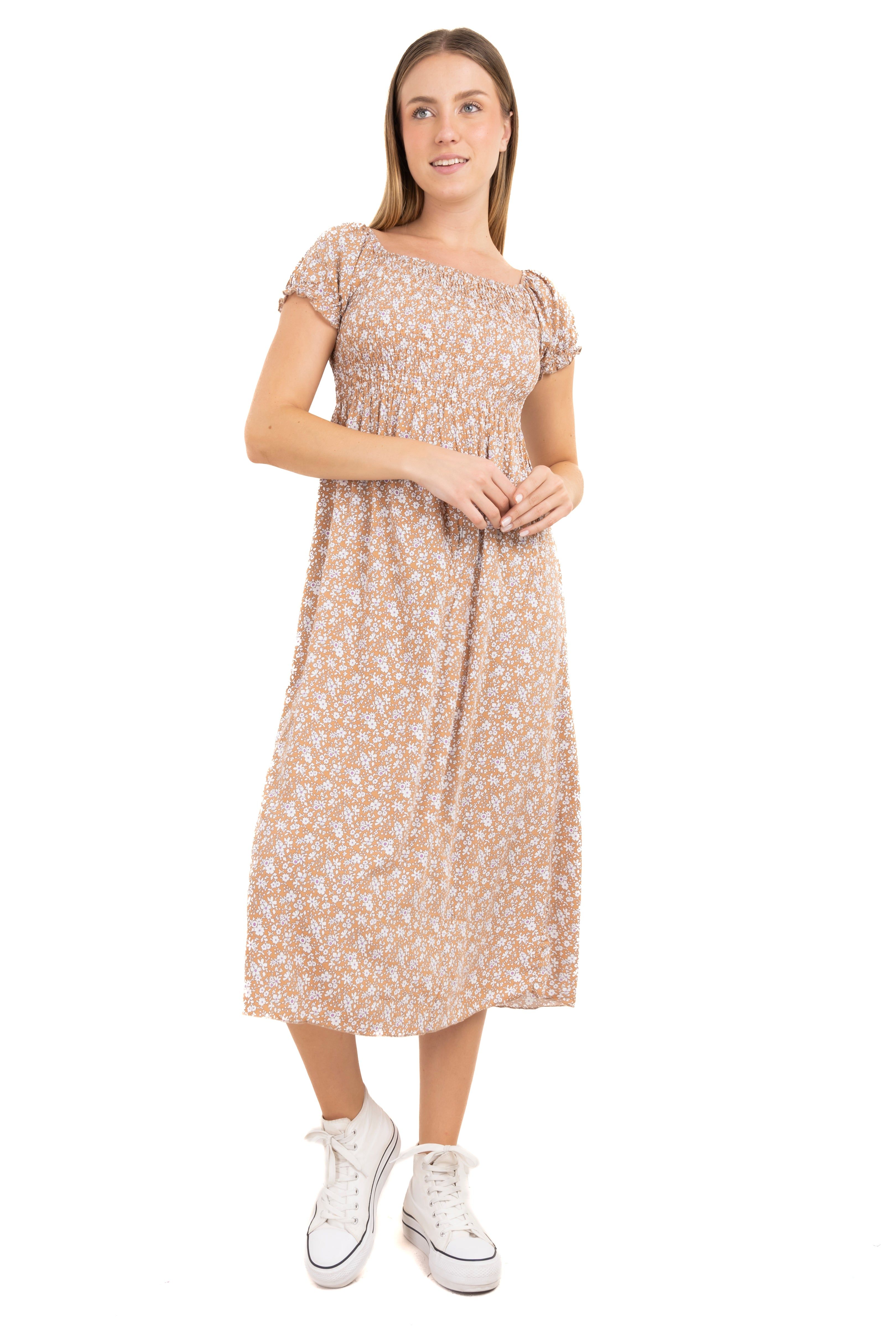 Vestido maxi manga abullonada sold by Shasa product image thumbnail 2