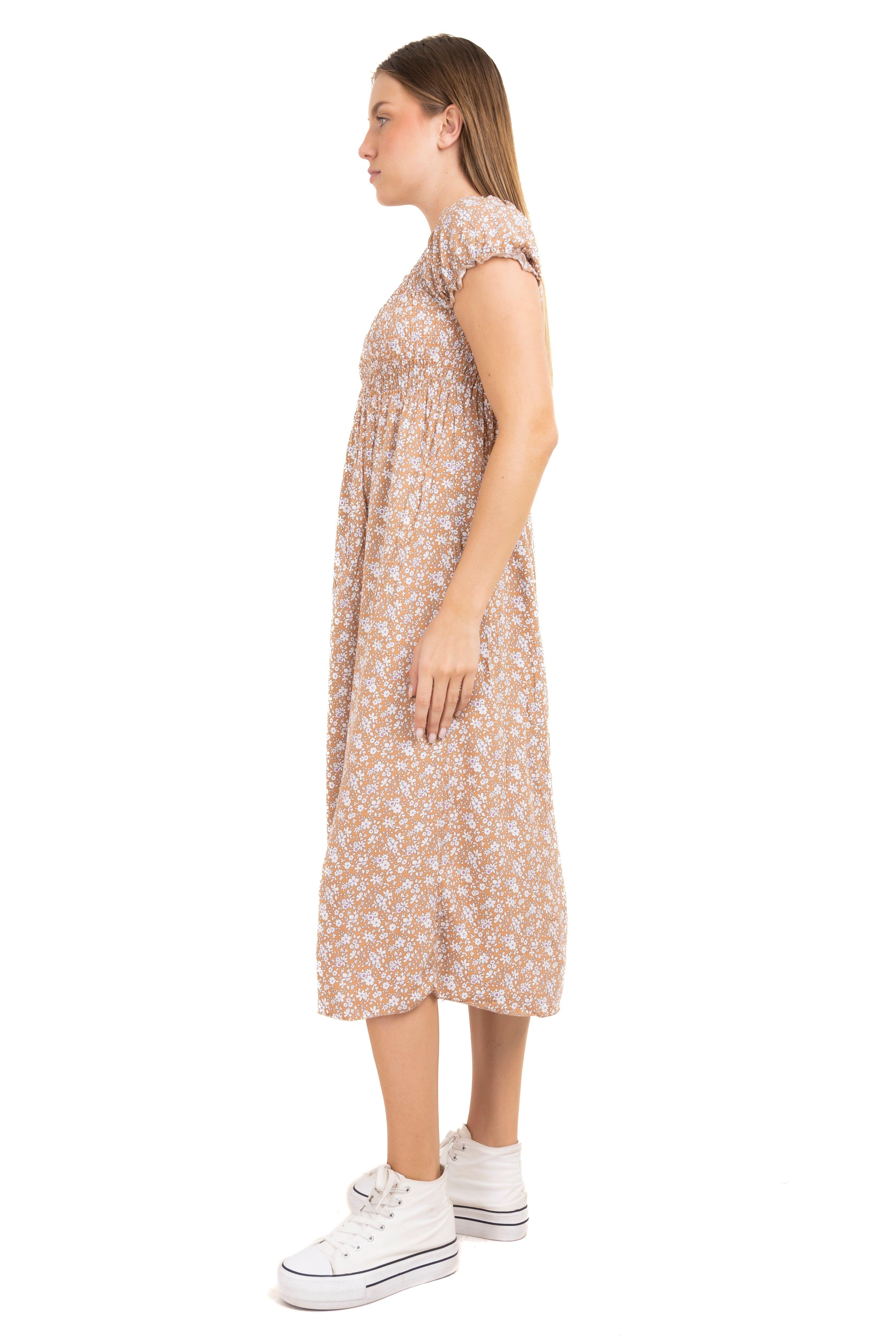 Vestido maxi manga abullonada sold by Shasa product image thumbnail 3