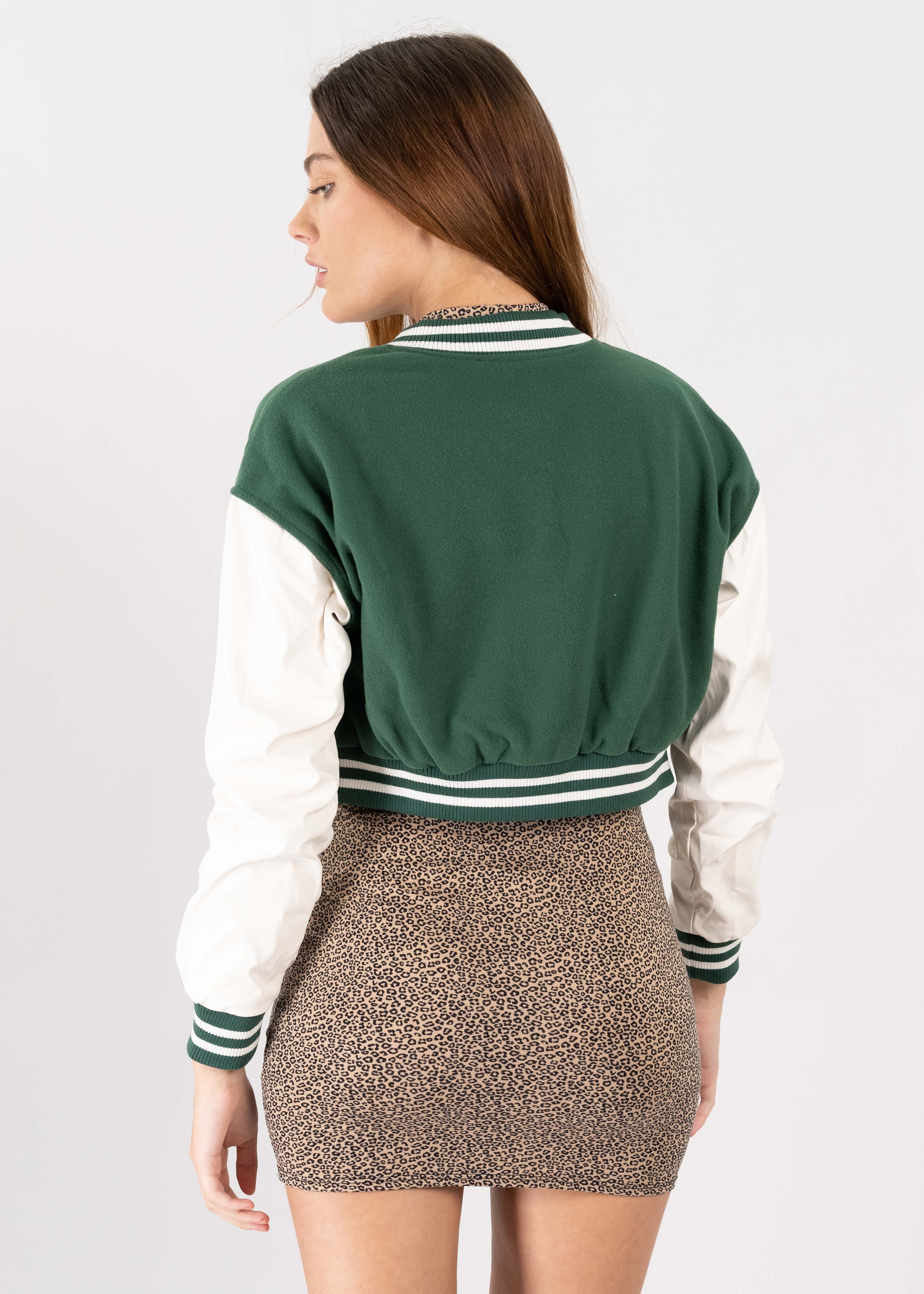 Chamarra bomber bicolor sold by Shasa product image thumbnail 4