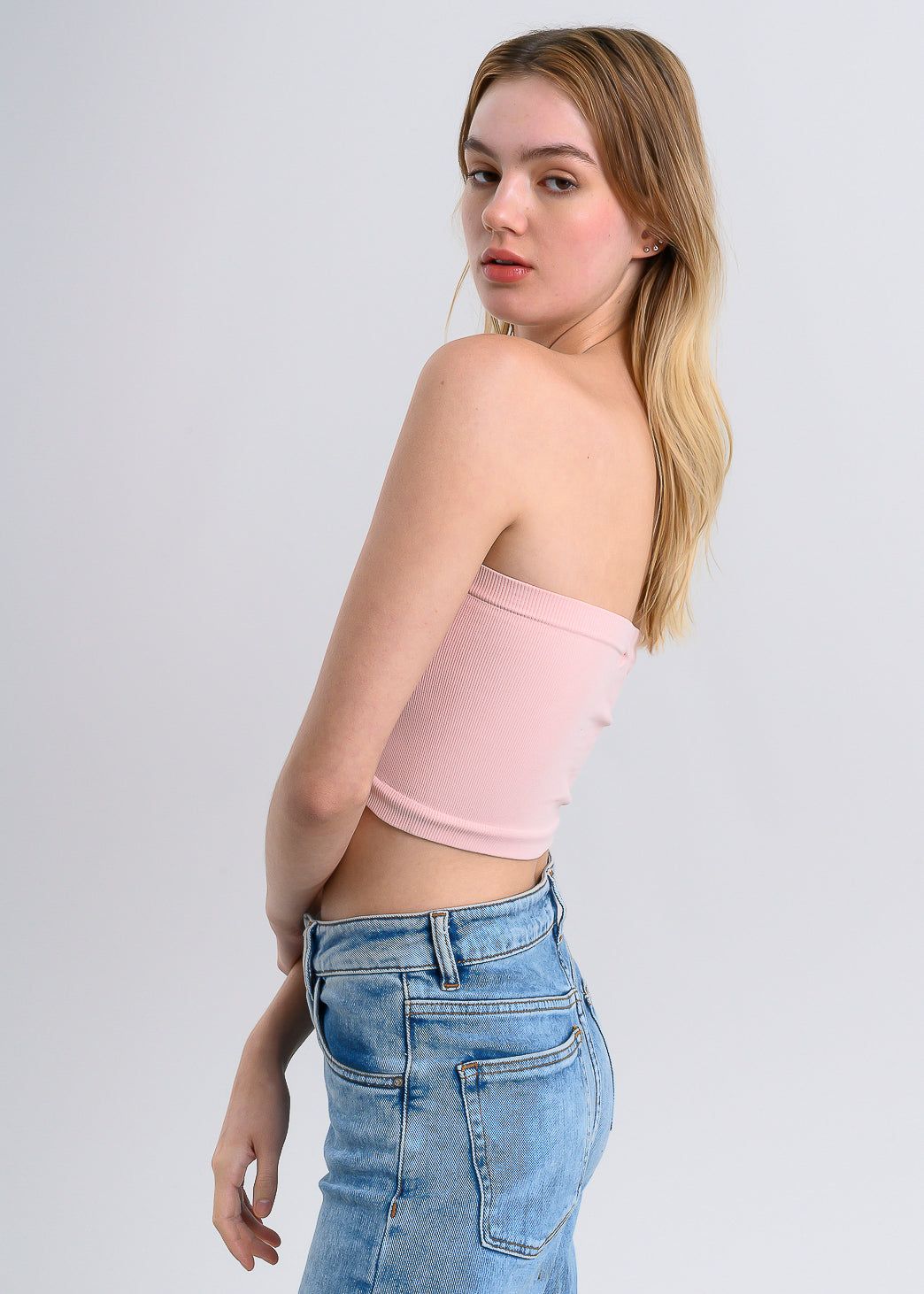 Top tubo seamless acanalado liso sold by Shasa product image thumbnail 3