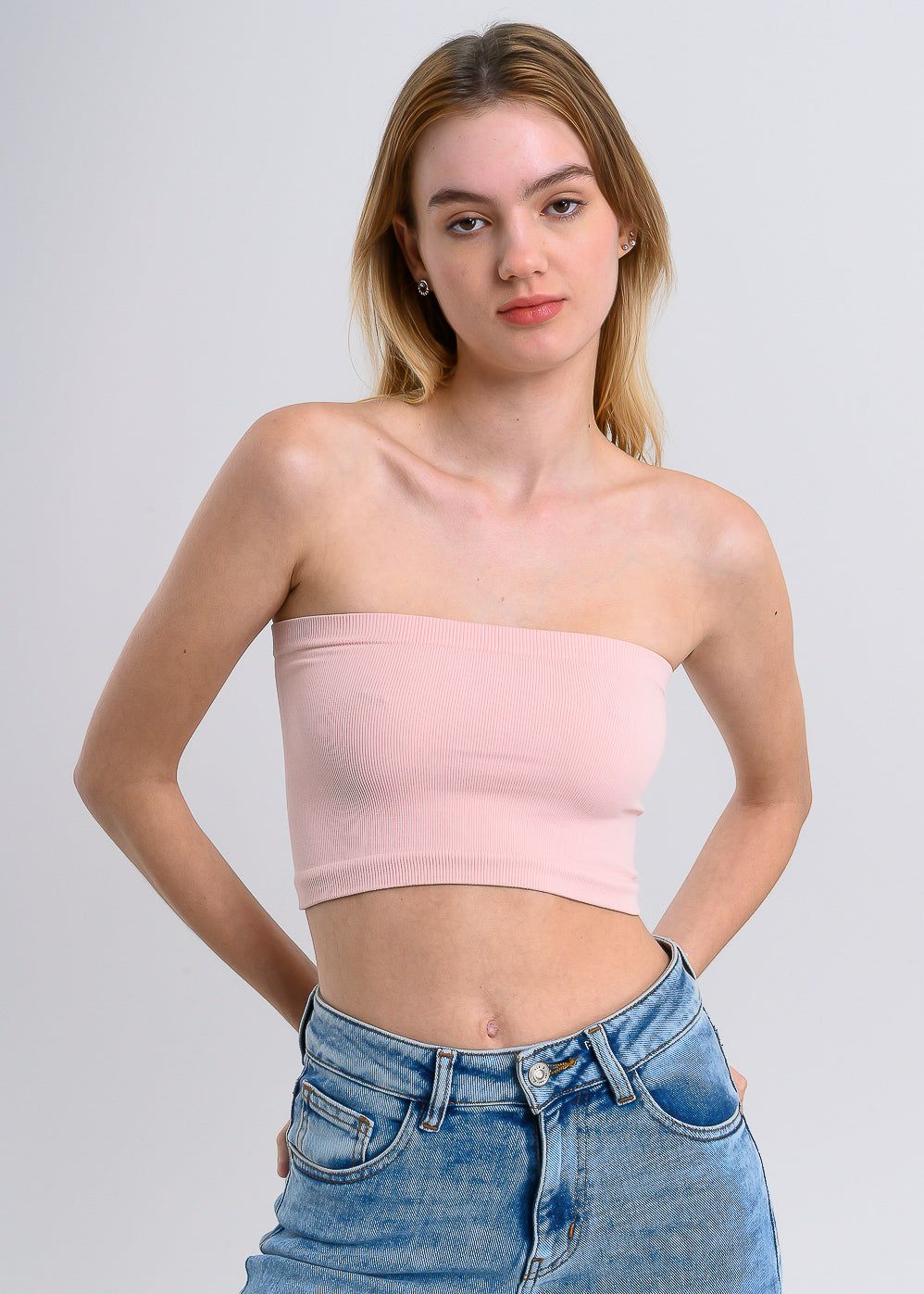 Top tubo seamless acanalado liso sold by Shasa product image thumbnail 2