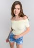 Bodysuit liso hombro descubierto sold by Shasa