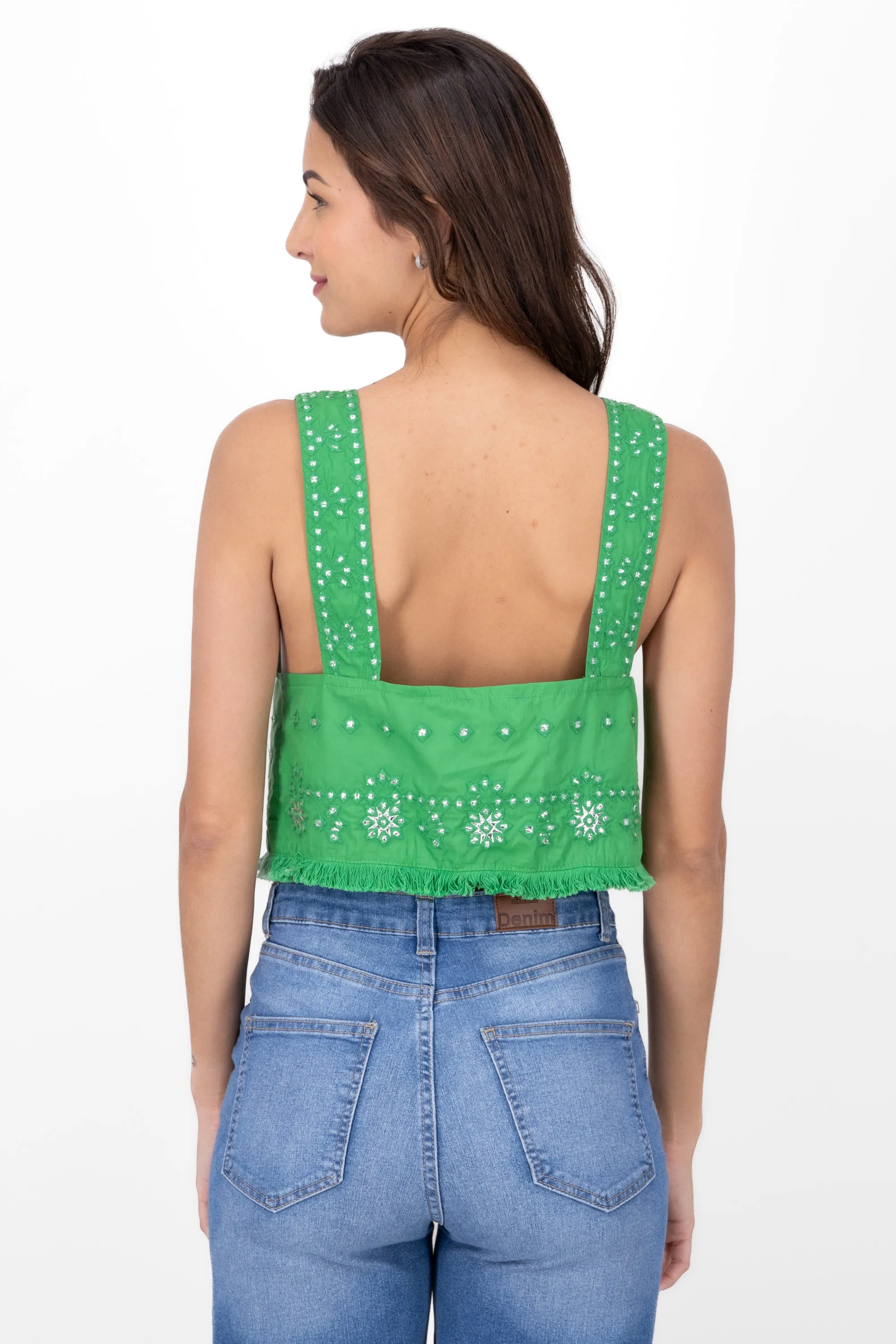 Blusa bordado sin mangas sold by Shasa product image thumbnail 4