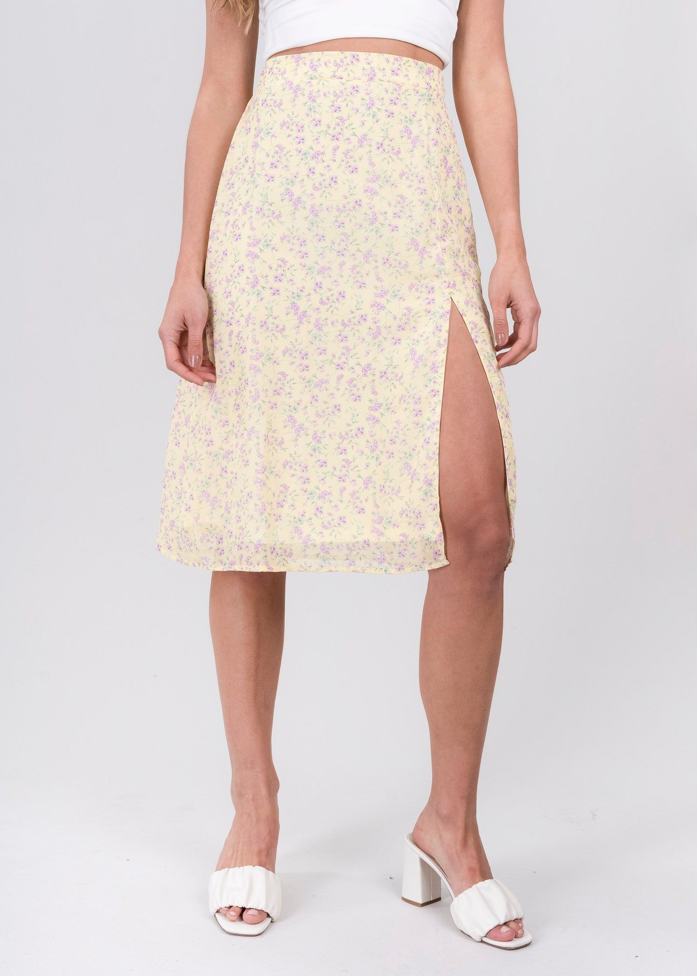 Falda Midi Flores sold by Shasa product image thumbnail 2