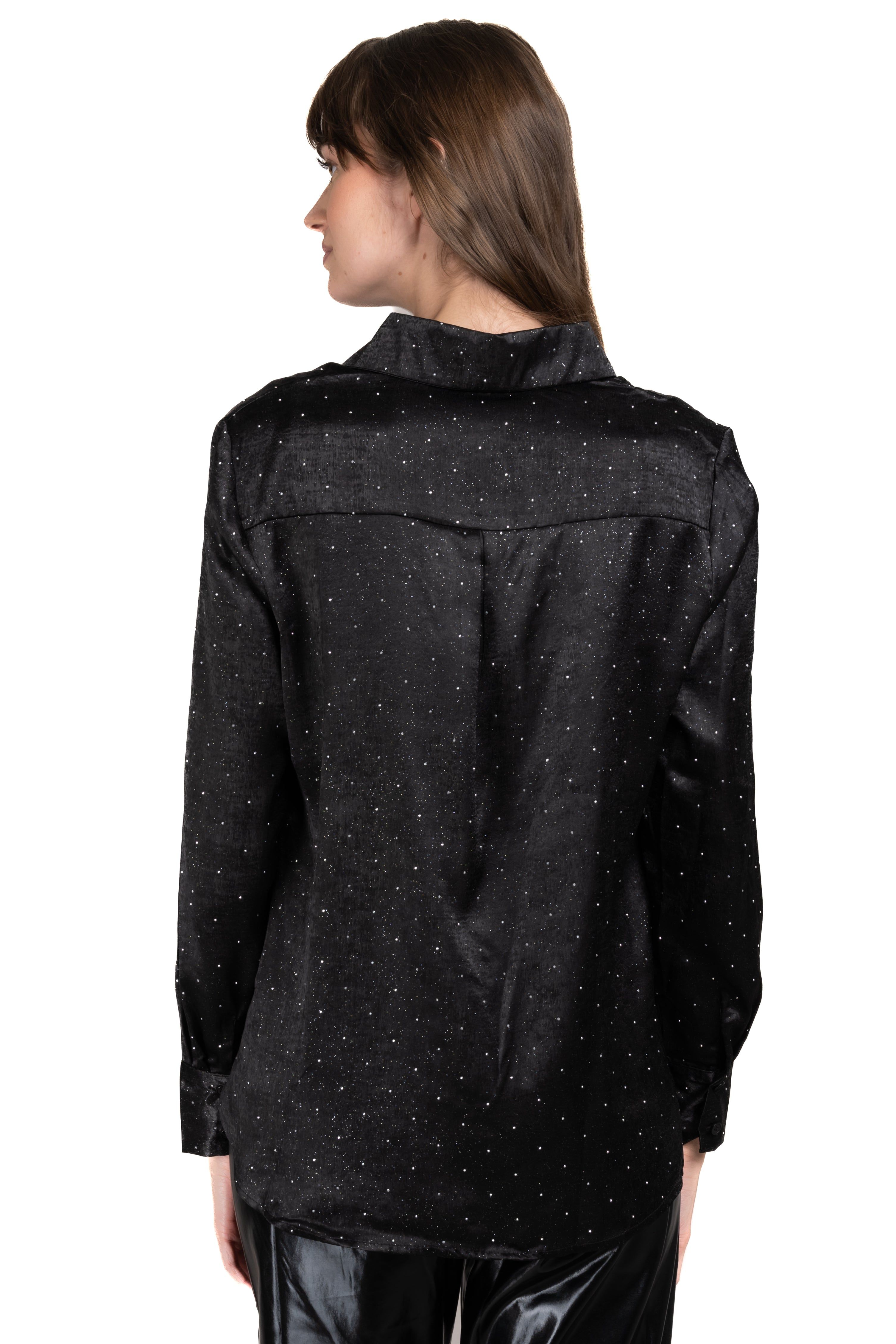 Camisa satinada brillos sold by Shasa product image thumbnail 4