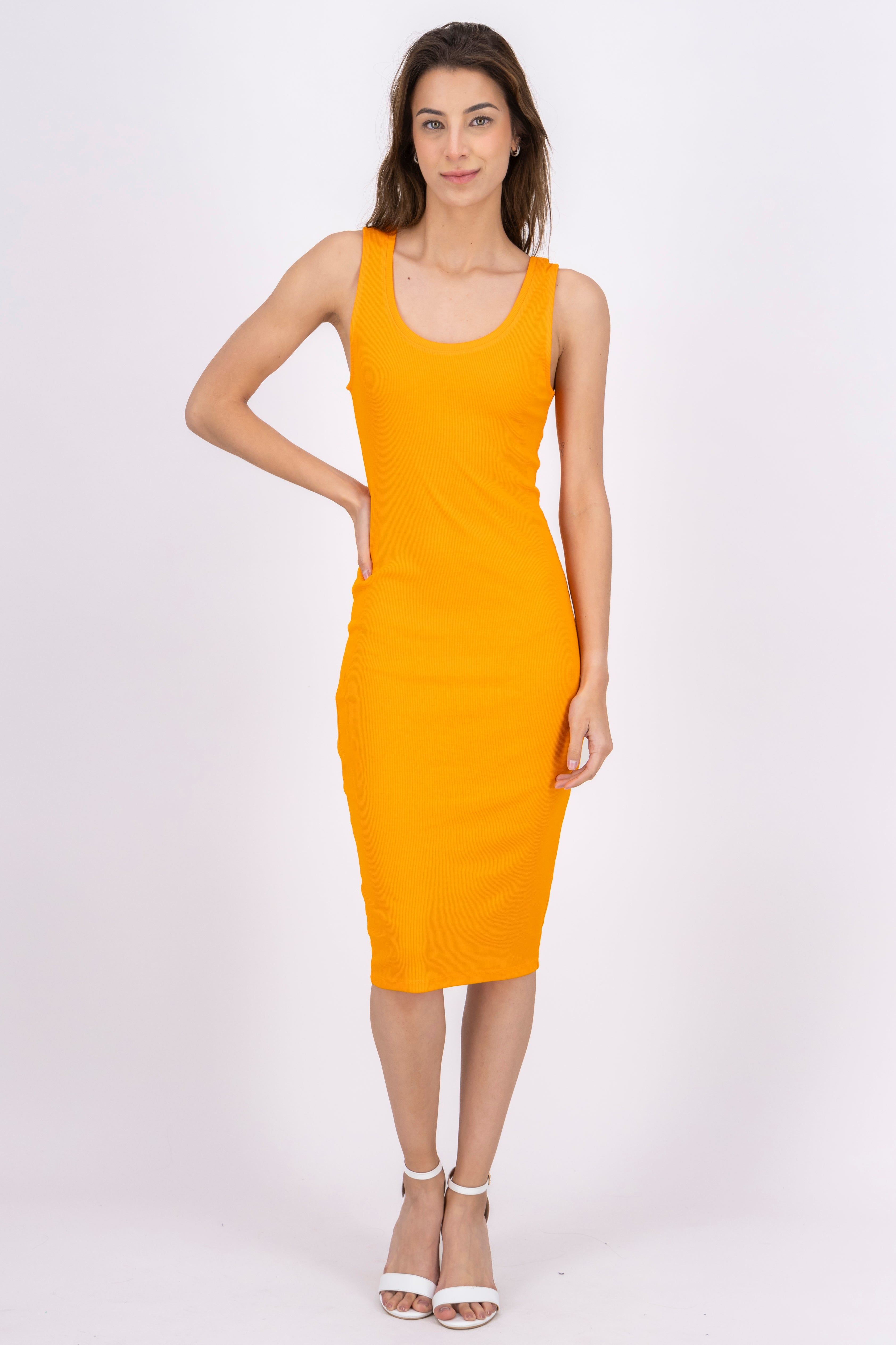 Vestido Midi Bodycon Acanalado sold by Shasa