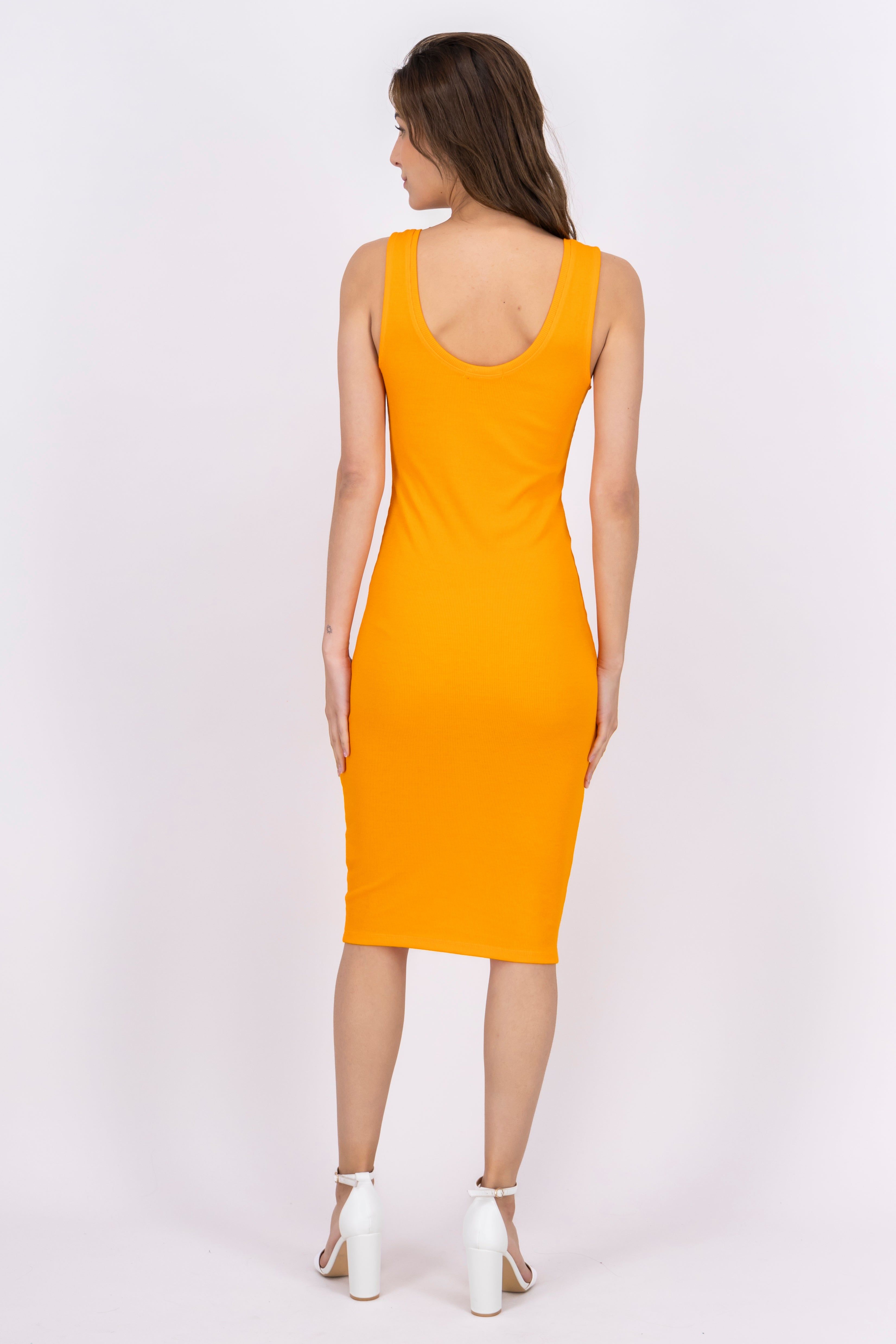 Vestido Midi Bodycon Acanalado sold by Shasa product image thumbnail 4
