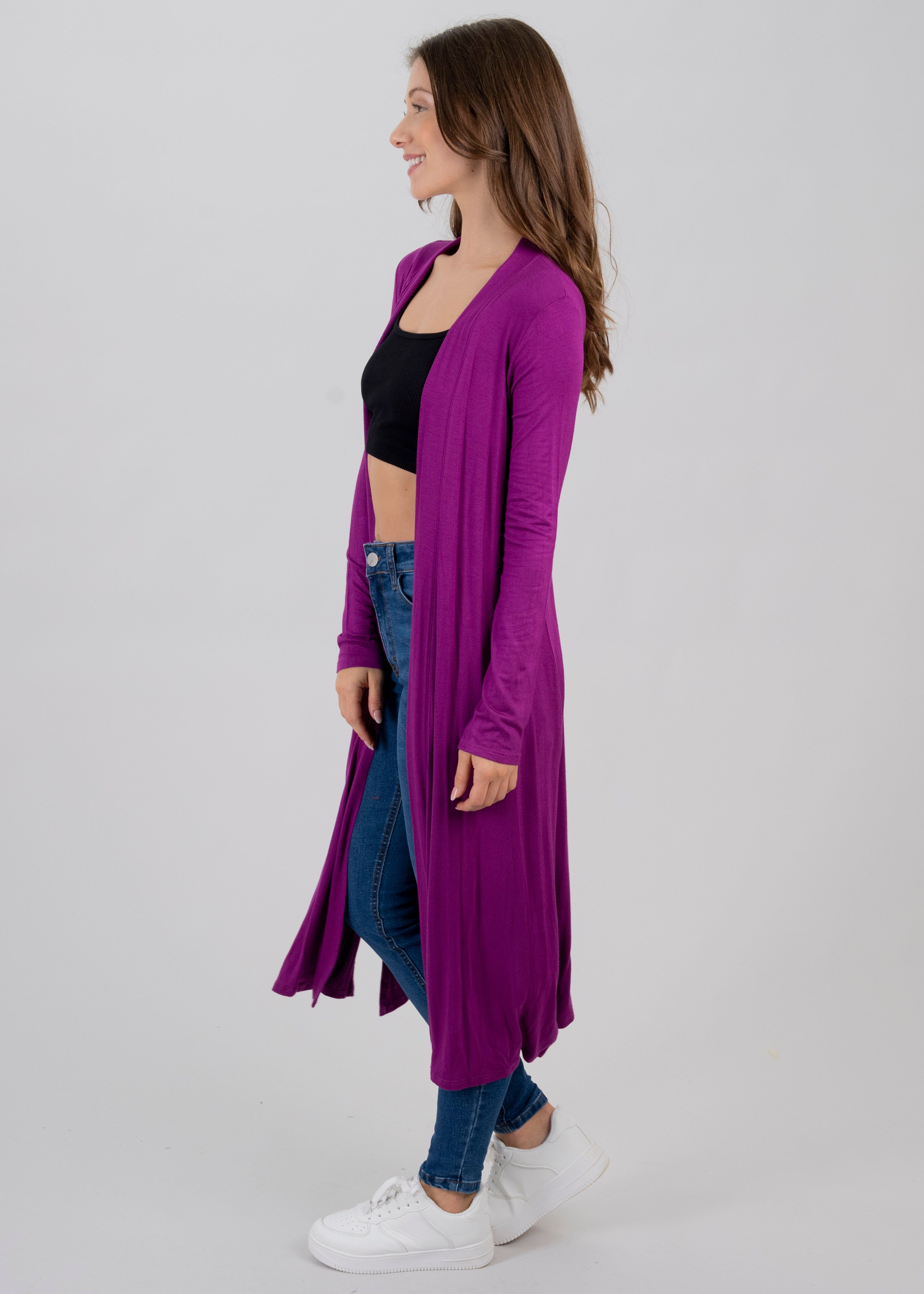 Cárdigan largo aberturas laterales sold by Shasa product image thumbnail 3