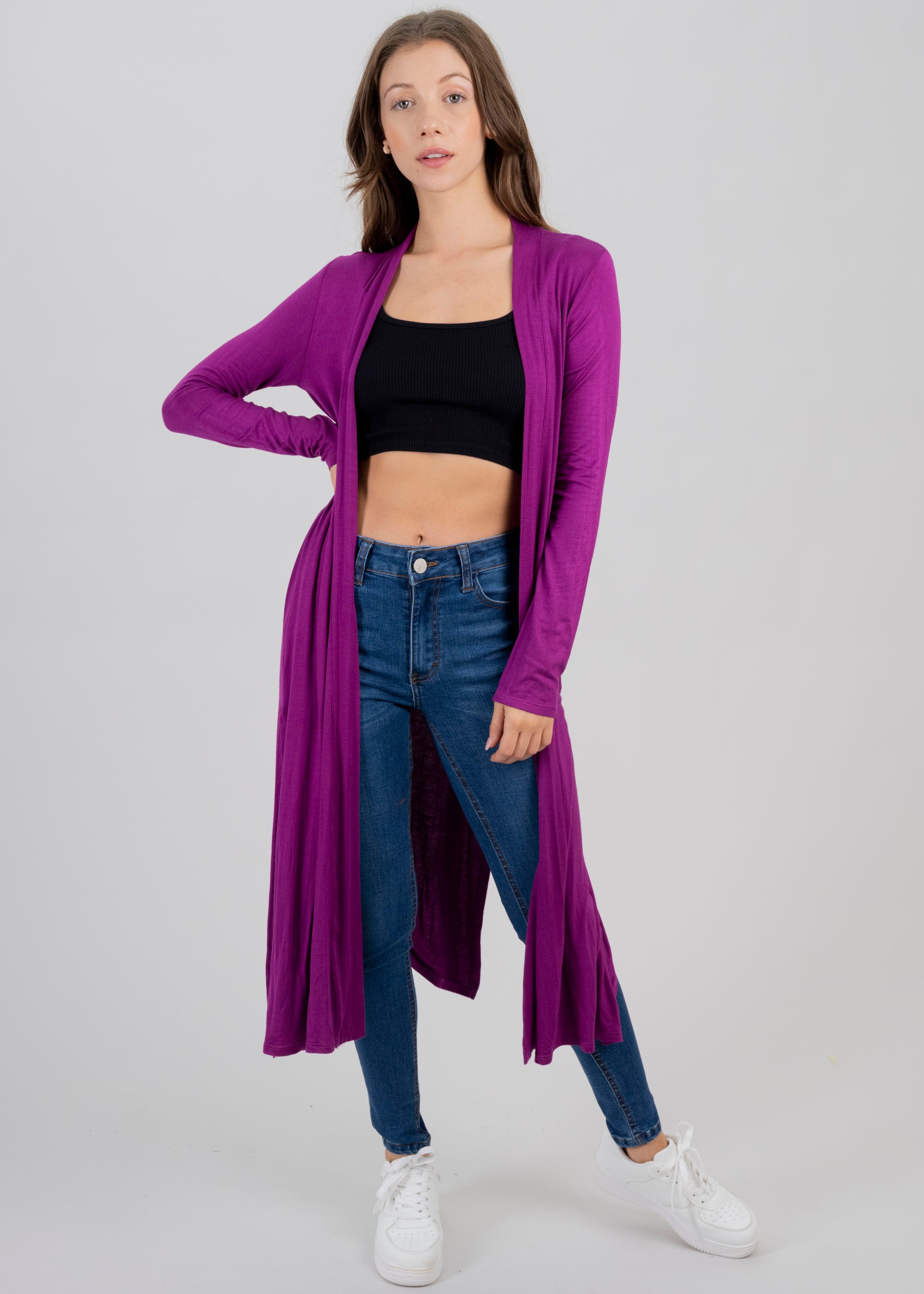 Cárdigan largo aberturas laterales sold by Shasa product image thumbnail 2