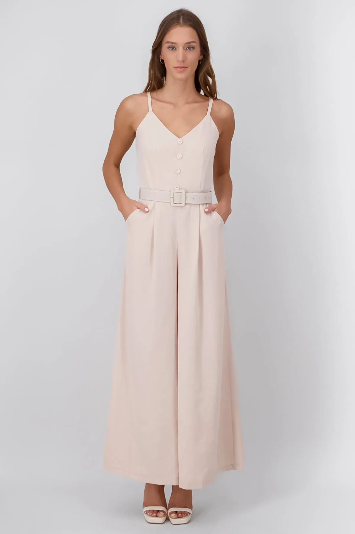 Jumpsuit Pantalon Wide Leg Con Cinturon Hypsters sold by Shasa product image thumbnail 2