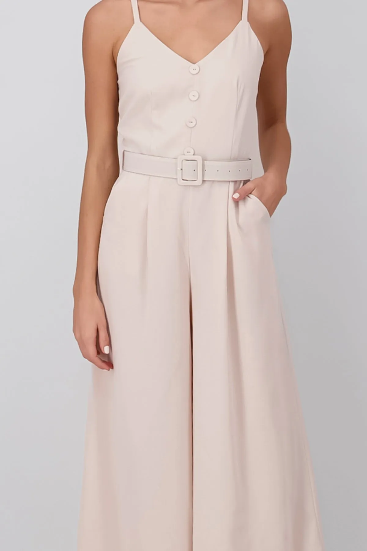 Jumpsuit Pantalon Wide Leg Con Cinturon Hypsters sold by Shasa product image thumbnail 5