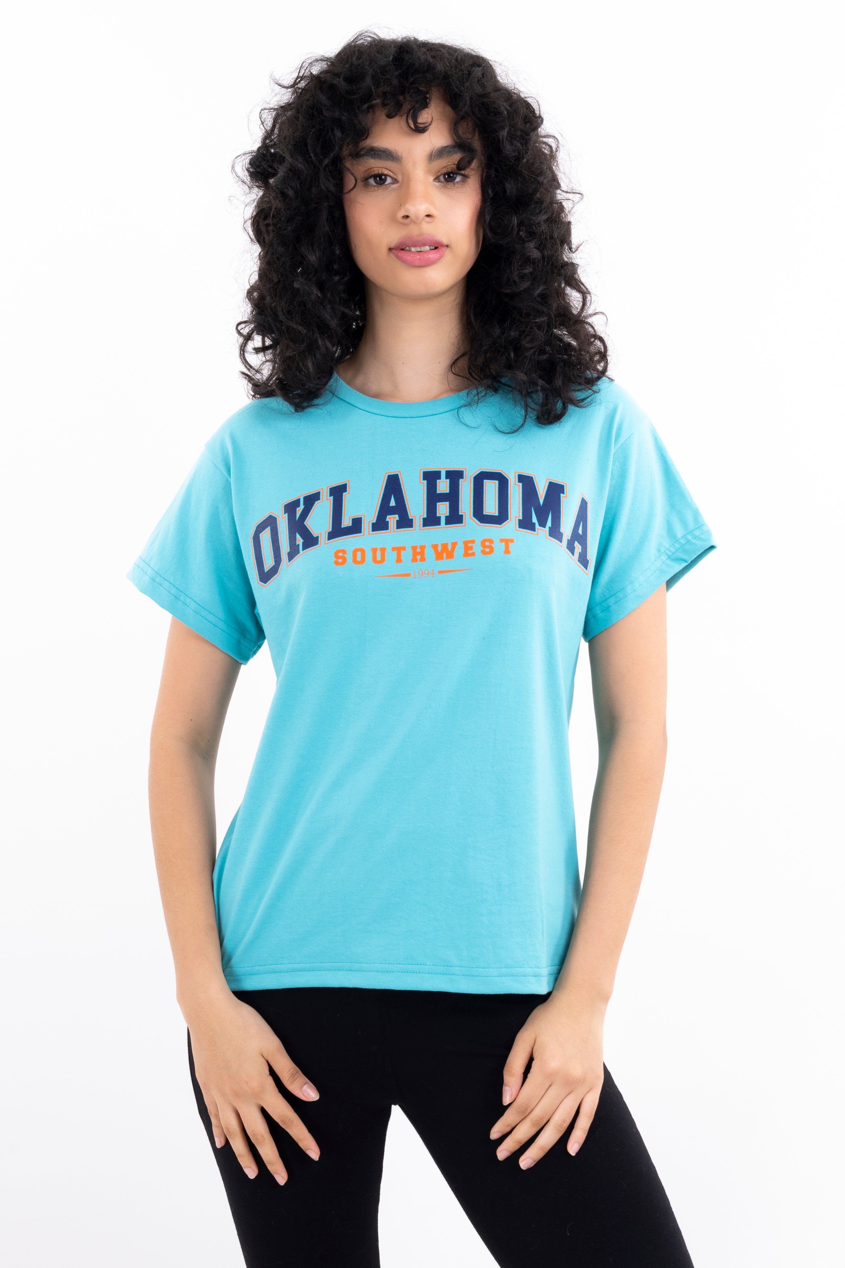 Playera manga corta Oklahoma sold by Shasa