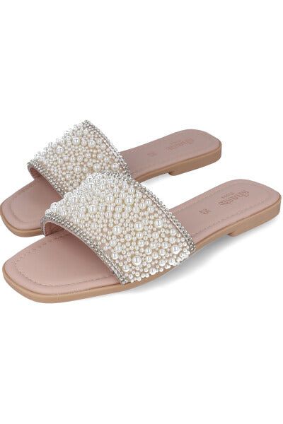 Sandalias pala aplicaciones perlas sold by Shasa product image thumbnail 3