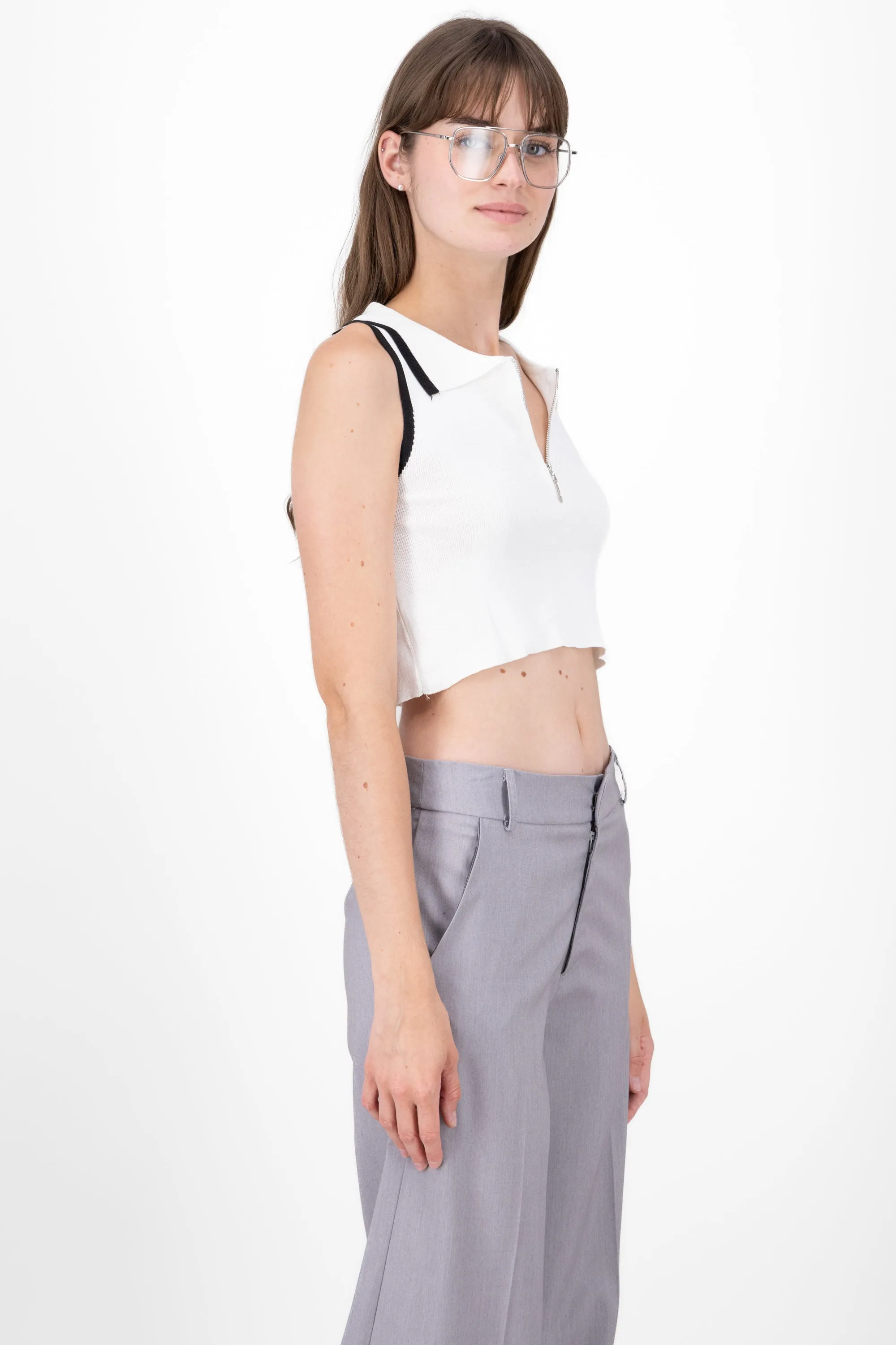 Top tejido cuello polo sold by Shasa product image thumbnail 3