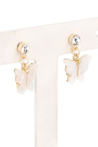 Aretes colgantes mariposa sold by Shasa product image thumbnail 2