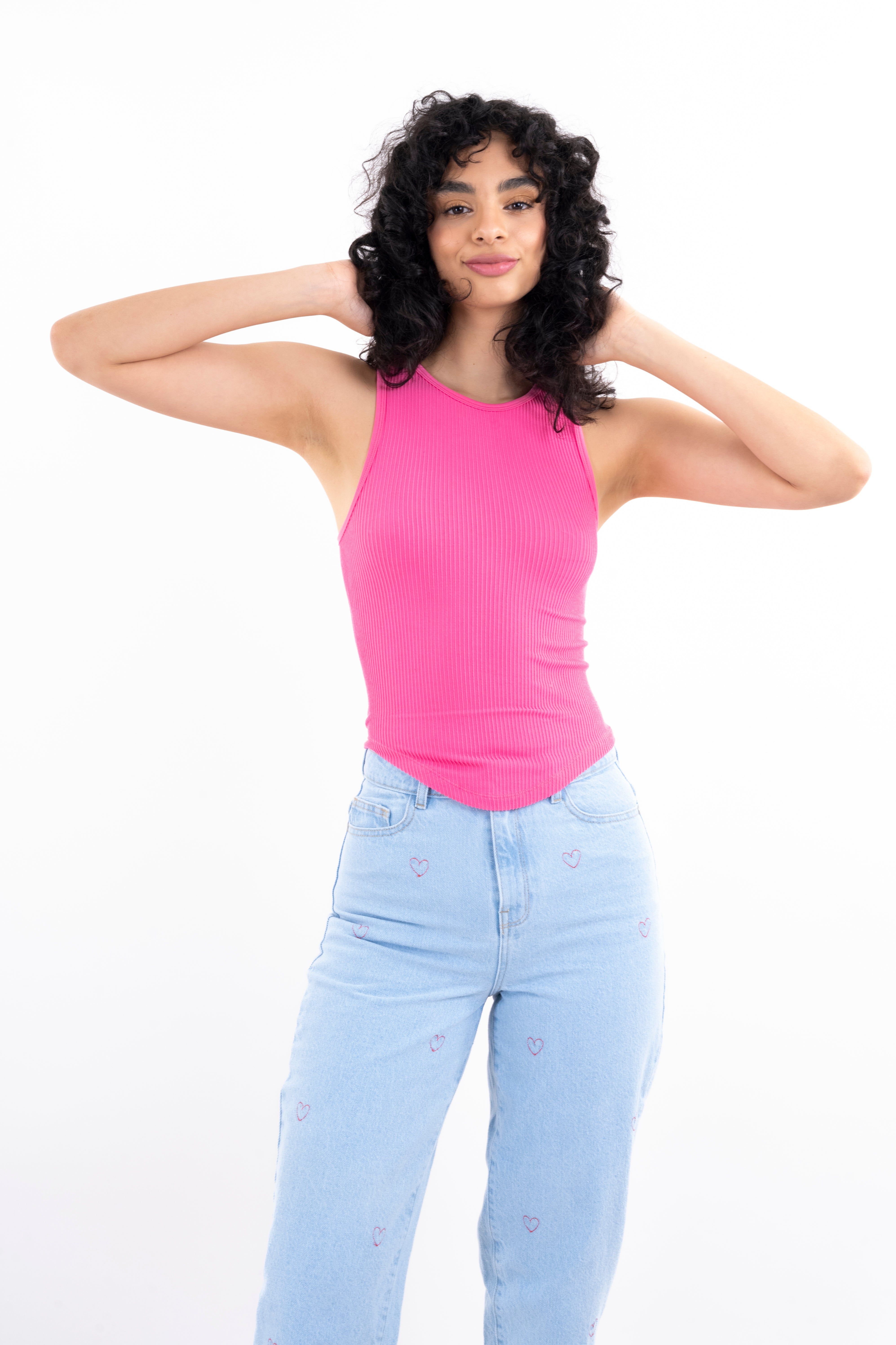 Top tank bajo asimétrico acanalado sold by Shasa product image thumbnail 5