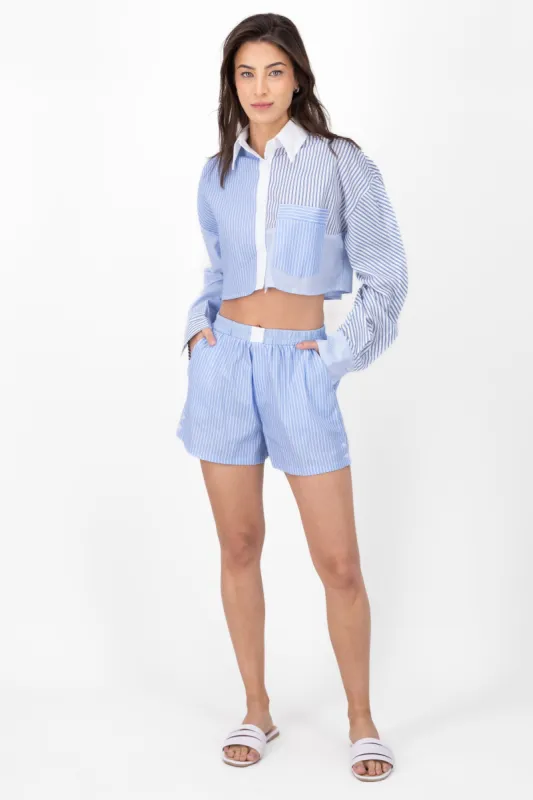 Short Rayas Detalle Resorte sold by Shasa