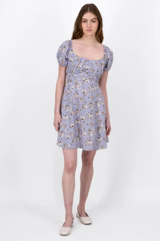 Vestido Mini Escote Drapeado sold by Shasa