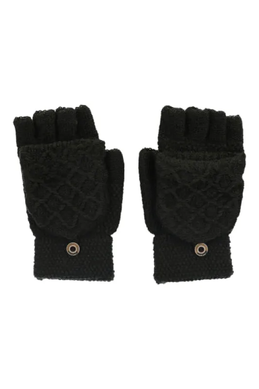 Guantes dedos descubiertos desmontable botón sold by Shasa
