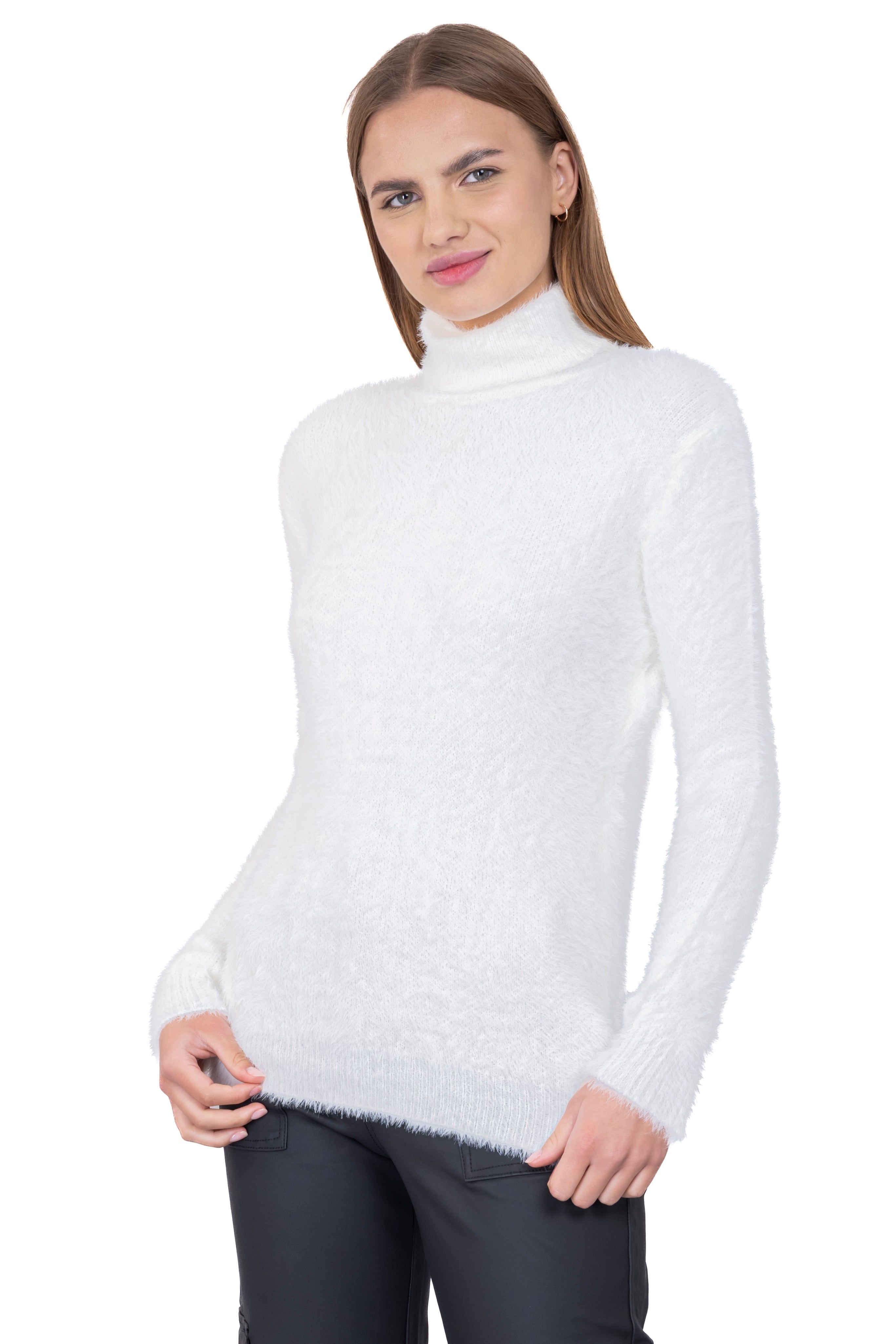 Suéter peluche cuello alto sold by Shasa