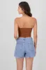 Top Tubo Strapless Rib sold by Shasa