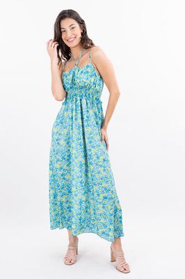 Vestido maxi floreado sold by Shasa