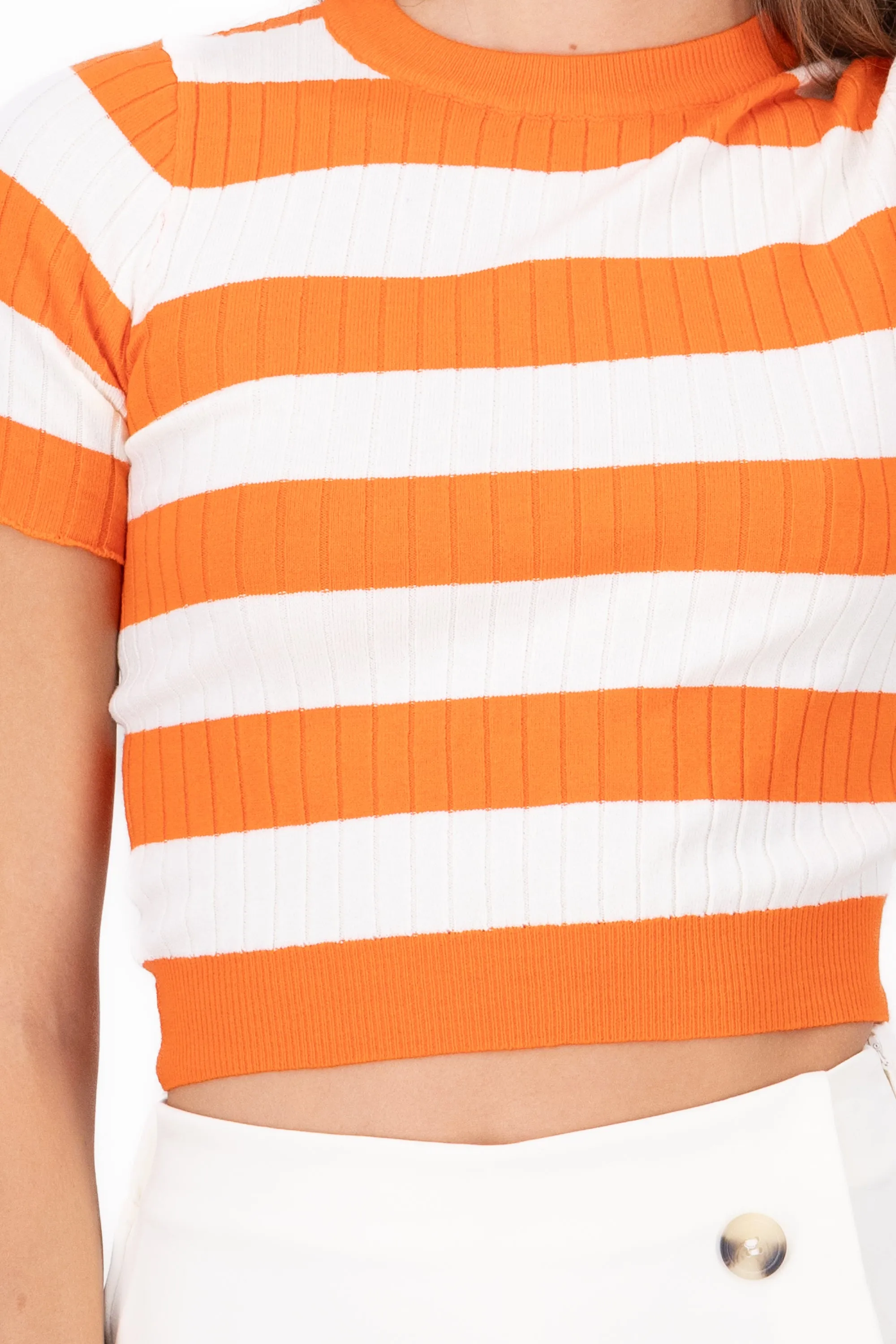 Top tejido manga corta rayas sold by Shasa product image thumbnail 5