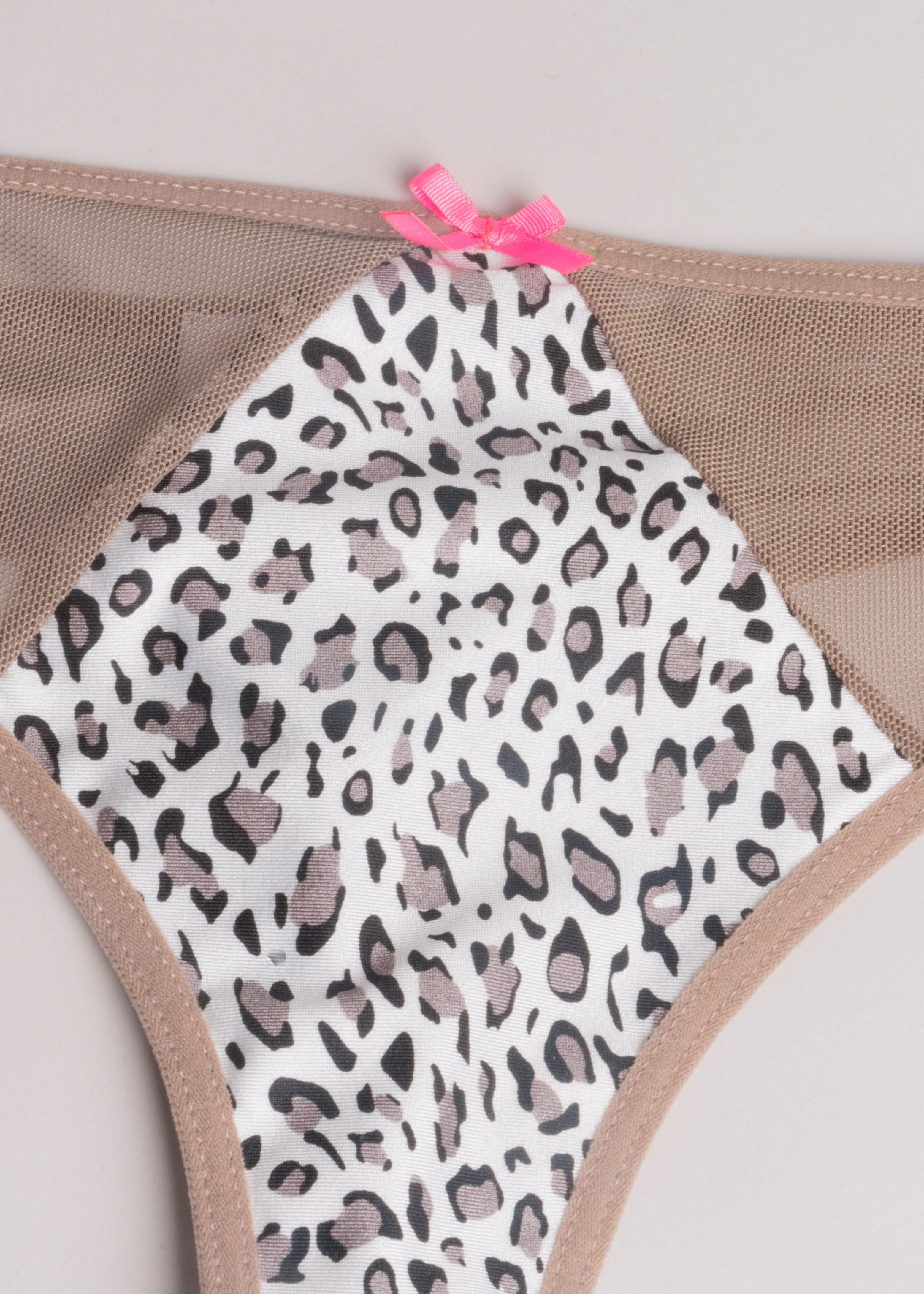 Tanga mesh animal print sold by Shasa product image thumbnail 3