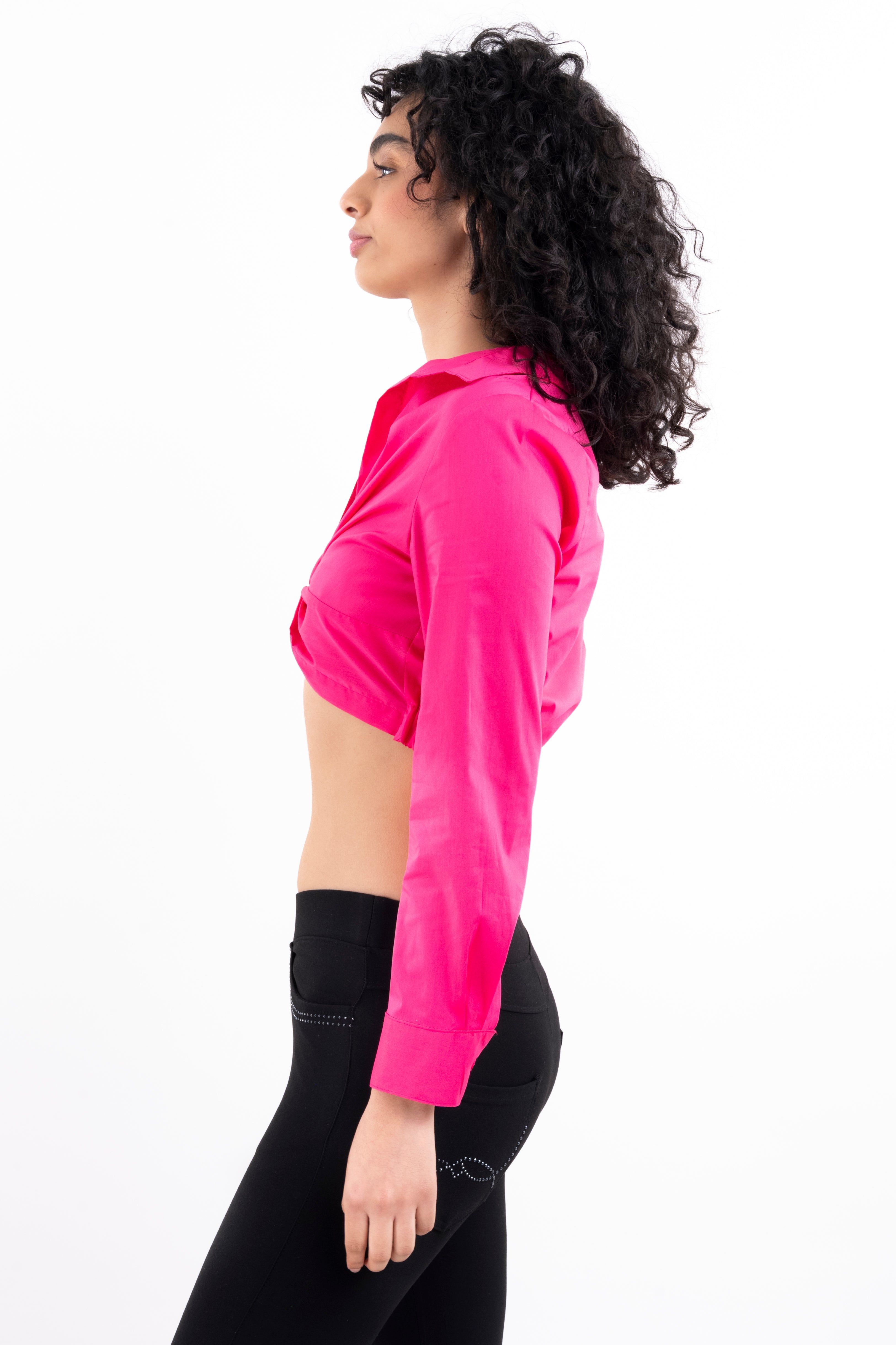 Camisa crop nudo sold by Shasa product image thumbnail 3