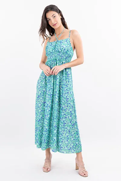 Vestido maxi floreado sold by Shasa