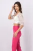 Top mangas mesh flores sold by Shasa
