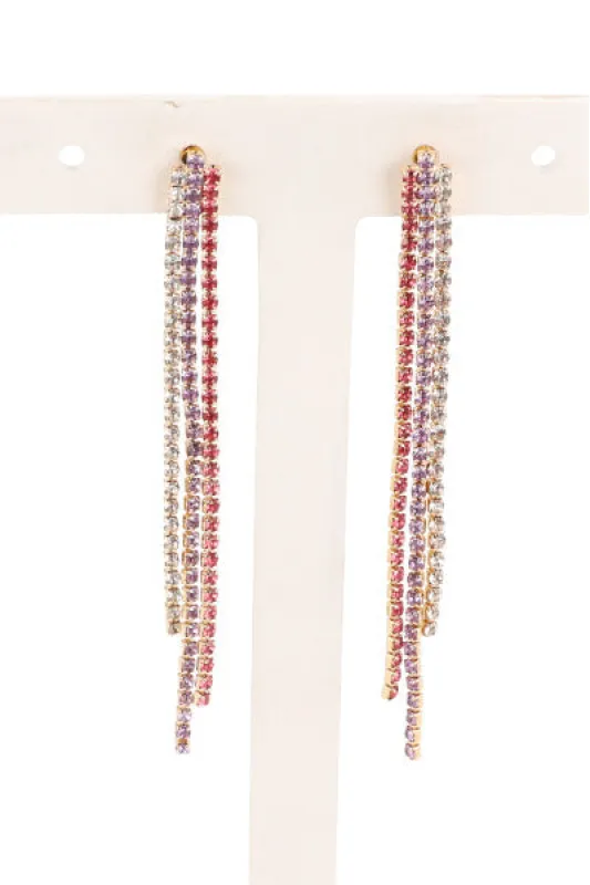 Aretes Brillos Largos sold by Shasa