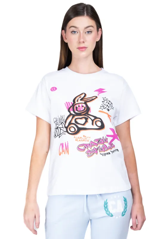Playera manga corta grafiti sold by Shasa