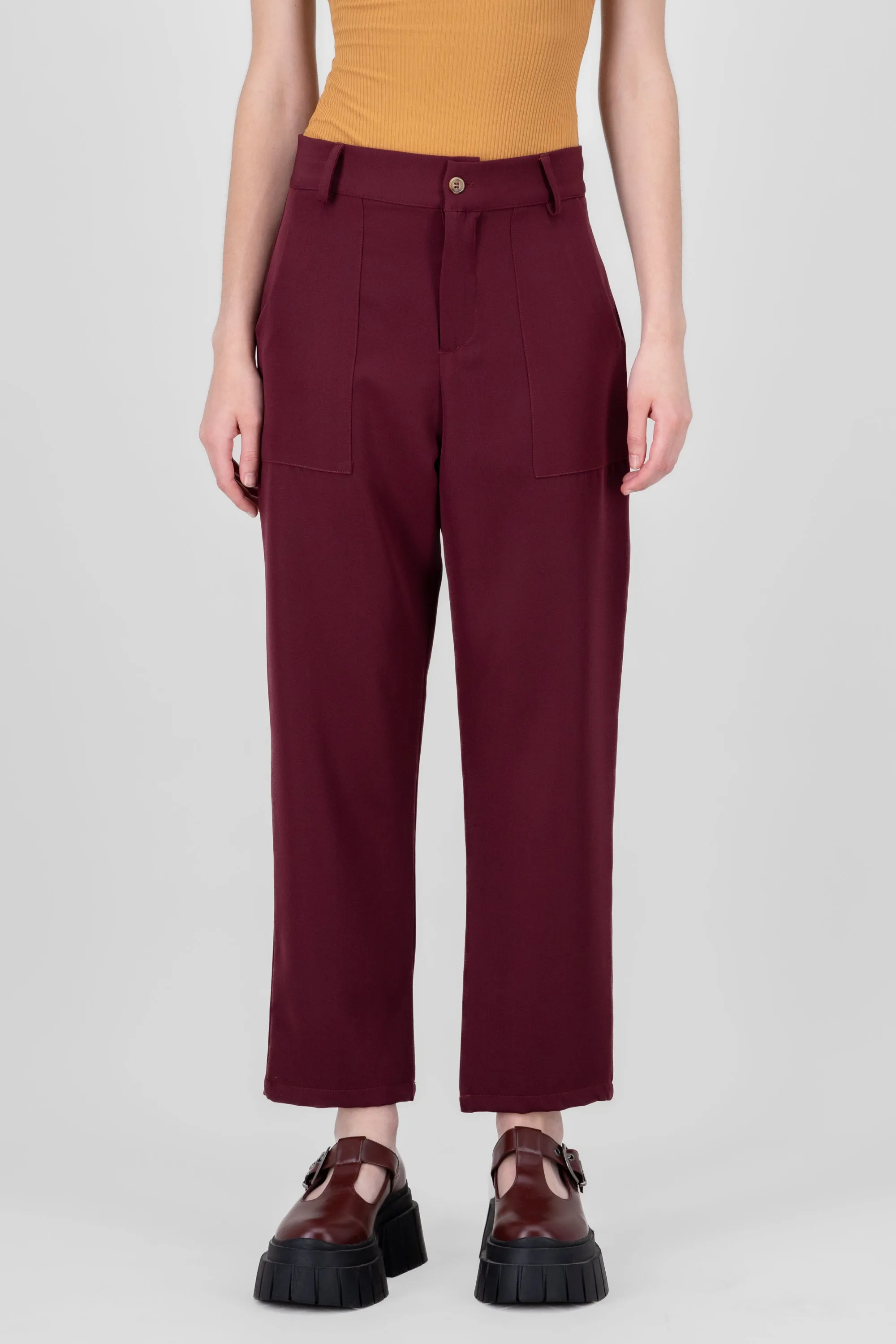 Pantalón Cintura Alta Capri Bolsas sold by Shasa product image thumbnail 2