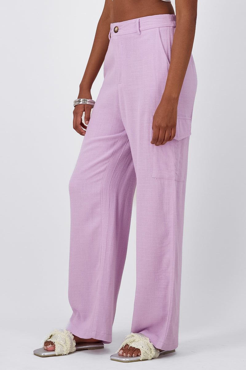 Pantalon Lino Detalle Bolsas Cargo sold by Shasa product image thumbnail 3