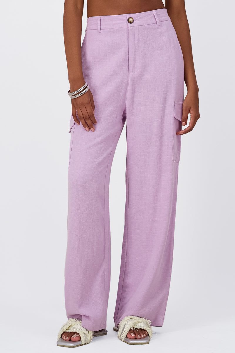 Pantalon Lino Detalle Bolsas Cargo sold by Shasa product image thumbnail 2